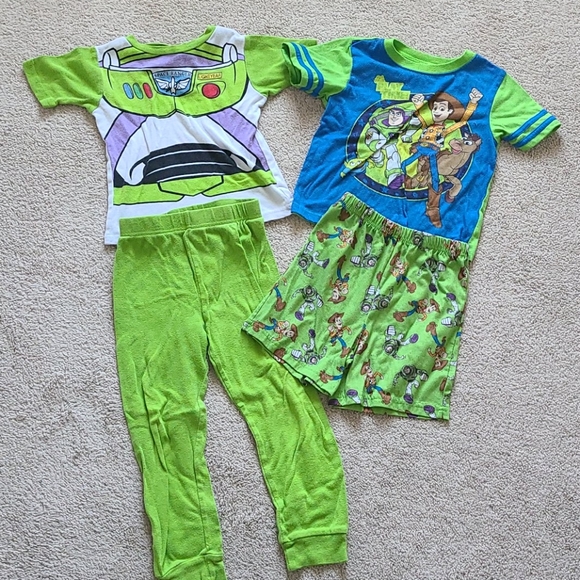 baby boy toy story pajamas